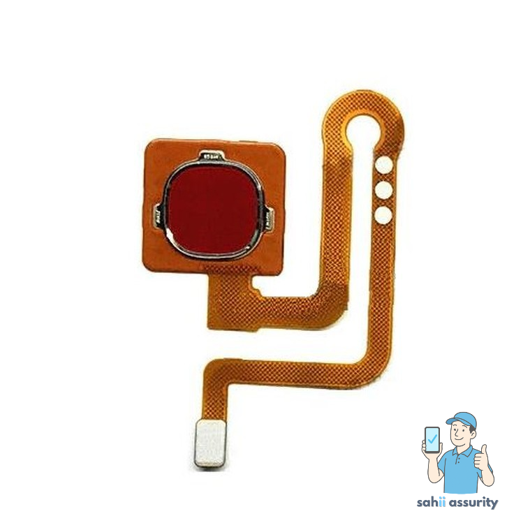 Fingerprint Sensor with Flex Cable for Vivo V9 6GB Red